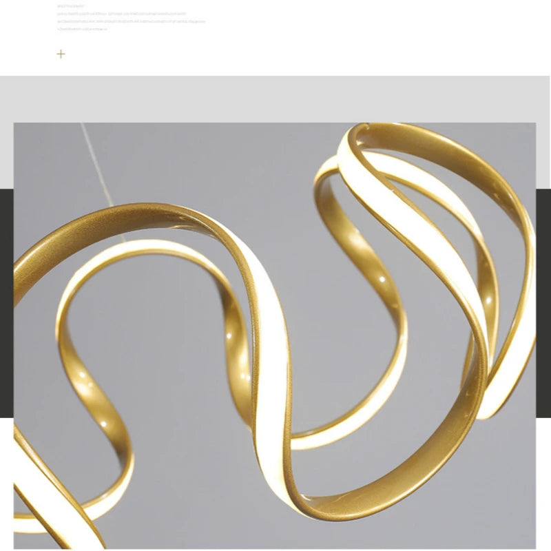 Modern Led Pendant Light Nordic Hangling Chandelier Living Bedroom Kitchen Indoor Decor Lighting Fixture Gold/black/white Lamp