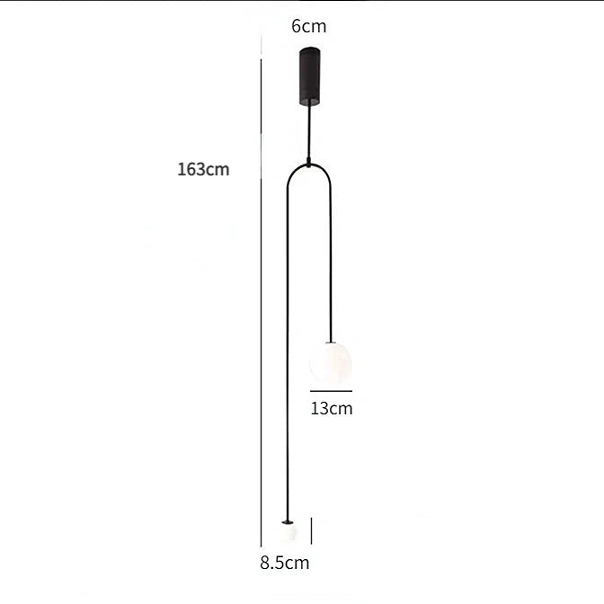 Modern Pendant Lighting for Bedroom Bedside Entrance Ceiling Hanging Lamp Bathroom Double Head Chandelier Decoration Lights