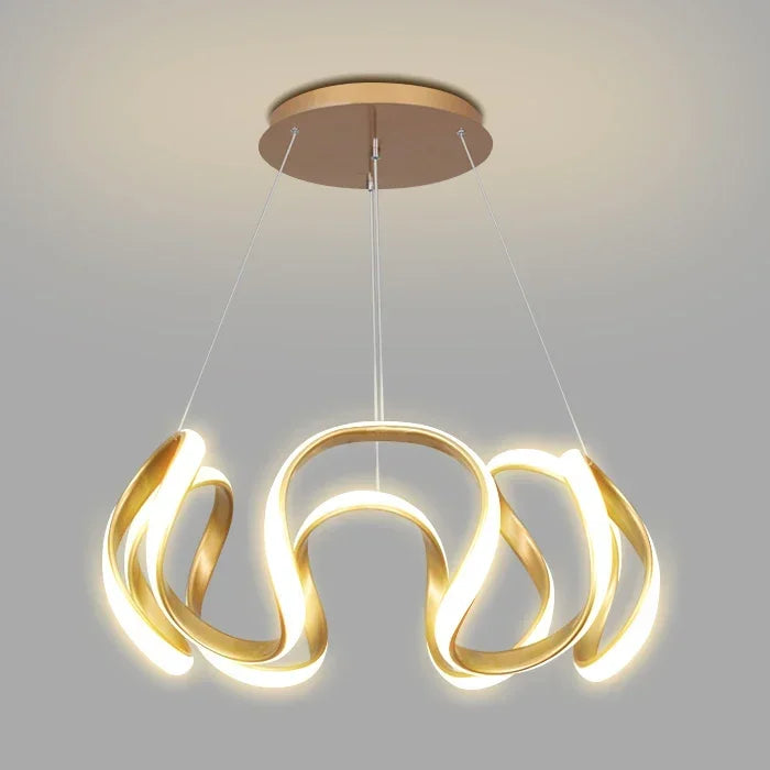 Modern Stylish Lustre LED Chandelier Art Design Pendant Light Living Kitchen Ceiling Lamps Home Room Decoration Lighting Fixture