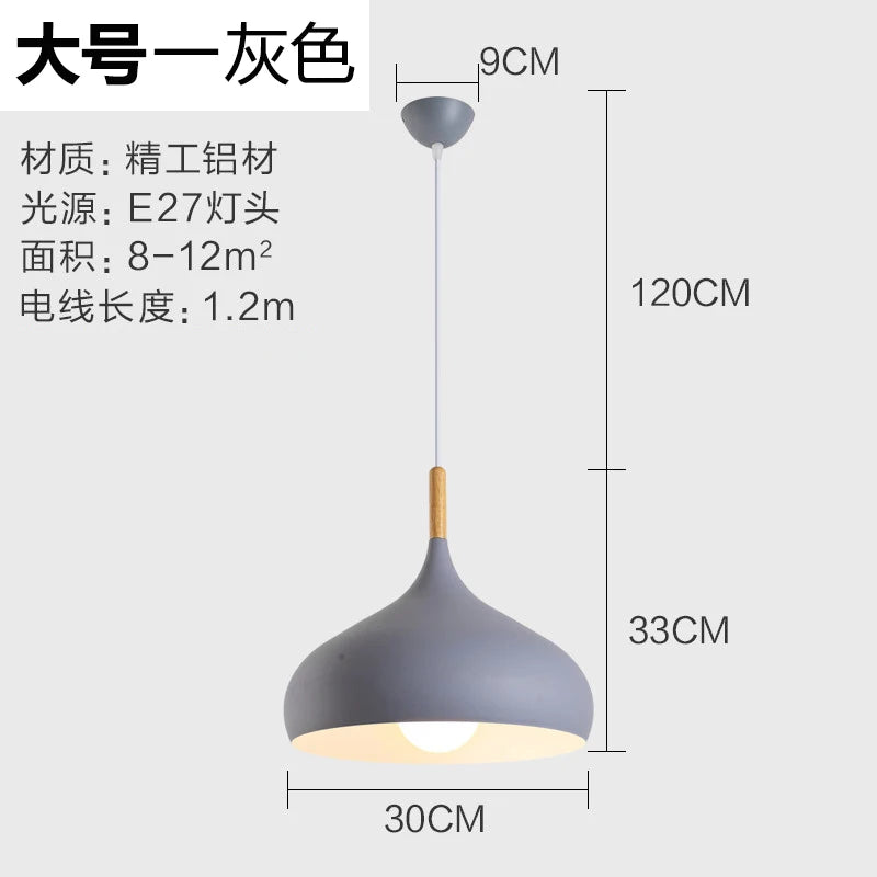 Pendant Lights Retro Industrial Colorful Restaurant Kitchen Home Ceiling Lamps Vintage Hanging Lights Lampshade Decorative Lamps