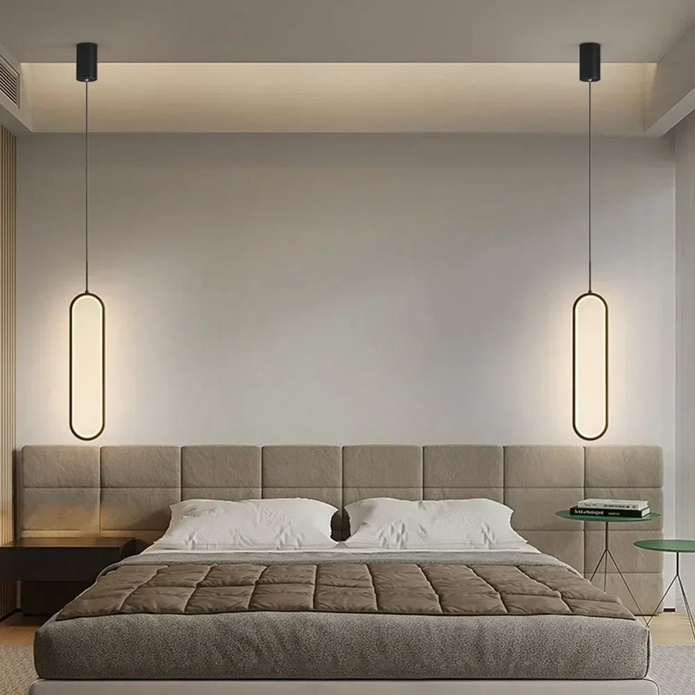 Pendant Lights Bedroom Led Nordic Modern Chandelier Lamp Luminaire Decoration Hanging s For Ceiling Room Decor