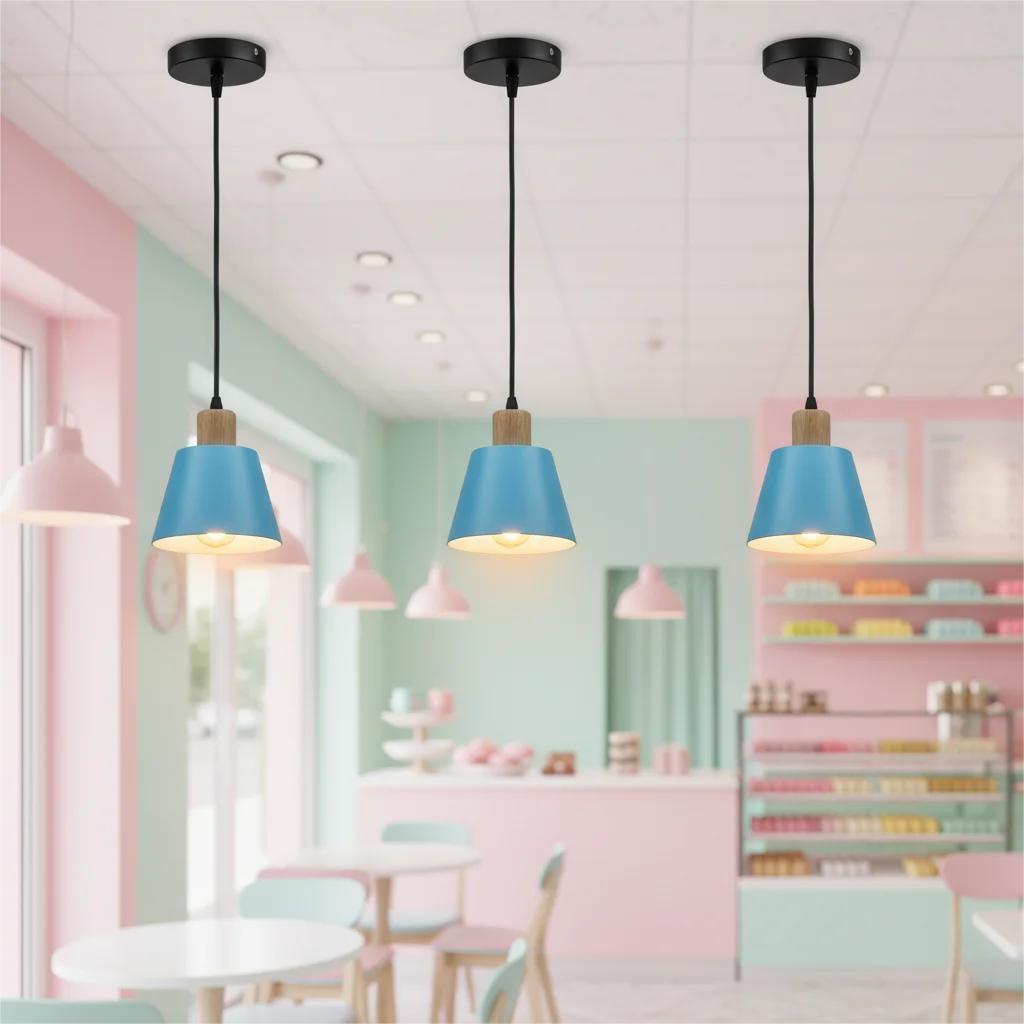 Modern Pendant Lamp Vintage Industrial Lampshade Hanging Light for Dinning Room Kitchen Restaurant Decor Lighting Luminaire