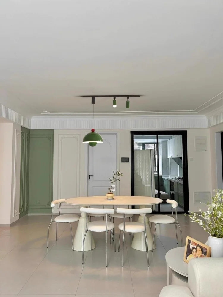 French Style Led Pendant Light Long Strip Spotlight Home Decoration Living Room Bedroom Dining Room Kitchen Lighting Fixtures