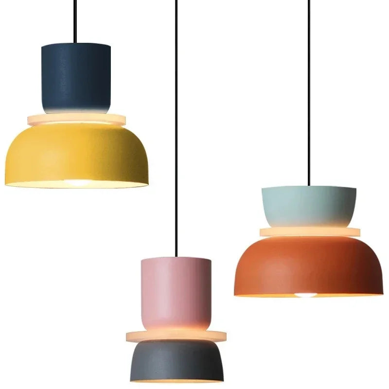 Modern Nordic Led Pendant Lamp Chandeliers Home Decor Bedside Light Living Dining Room Bedroom Bar Hanging Pendant Light Fixture