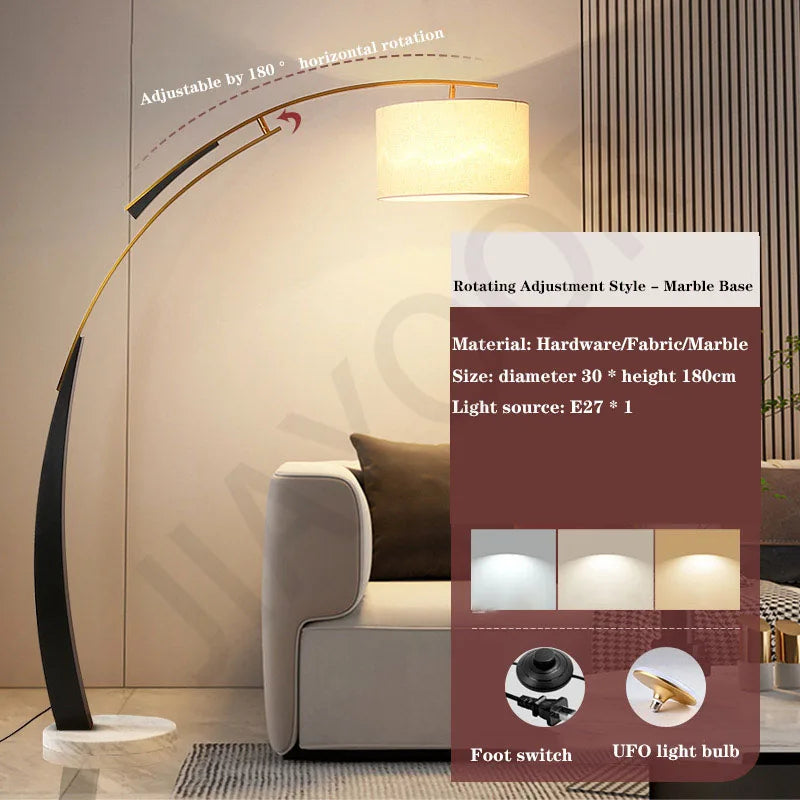 Floor Lamp Lights Bedside Lamp Home And Decoration Decoration For Bedroom Floor Lamp Living Room Led Light Stand Mood Light