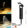 Solar Powered LED Pathway Lights, Outdoor Waterproof Garden Lamp, Warm White Light, Landscape Lighting Decor for Lawn