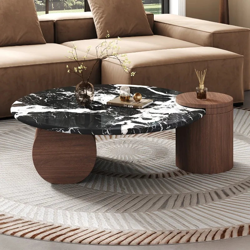 Luxury Unique Side Table Industrial Modern Decoration Writing Coffee Table Dinner Service Mesa Auxiliar Lounge Suite Furniture