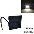 LED Deck Step Light 15Leds IP65 Waterproof Underground Lamp Recessed Stair Paitio Ground Floor Garden Landscape Wall Outdoor