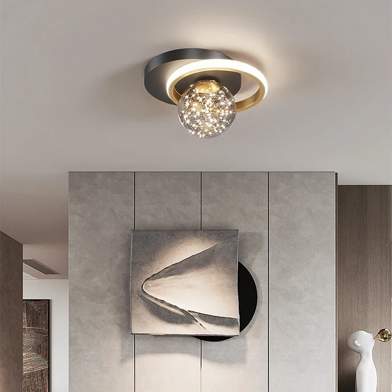 LED Nordic Ceiling Lamps Indoor Lighting Home Lamp For Living Room Dining Table Bedroom Decoration Corridor Ceiling Light