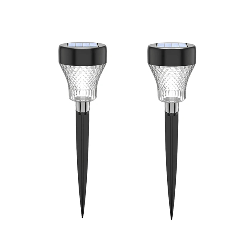 LED Solar Pathway Lights Waterproof Landscape Lamp Solar Powered Garden Lighting for Yard Patio Lawn Backyard Walkway Decor