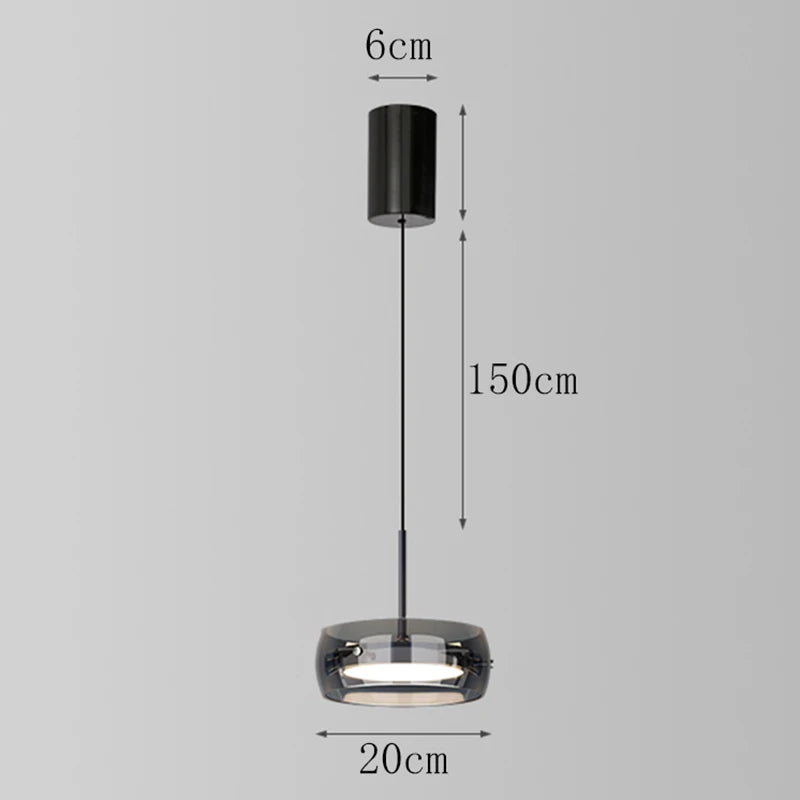 Modern pendant light lamps home decor ring led lights for living room Chandeliers for dining room hanging light indoor lighting