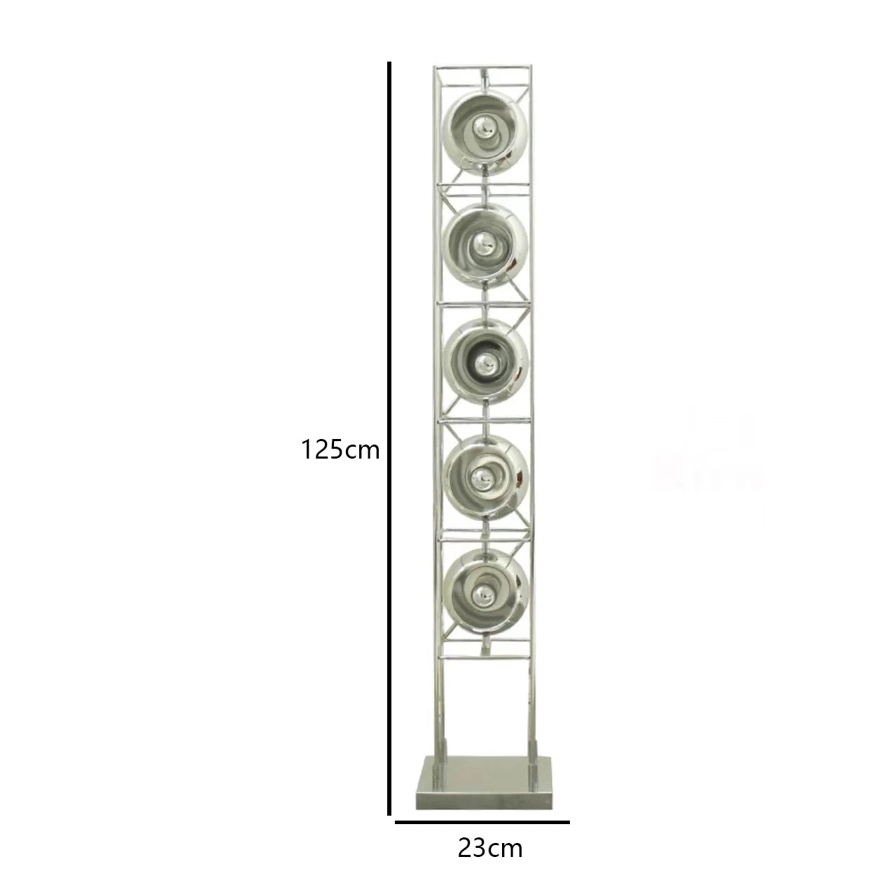 Artistical LED Floor Lamps New Trend Minimalist Chrome Floor Light Lighting Standing Lamps Metal Stylish Art Home Decoration