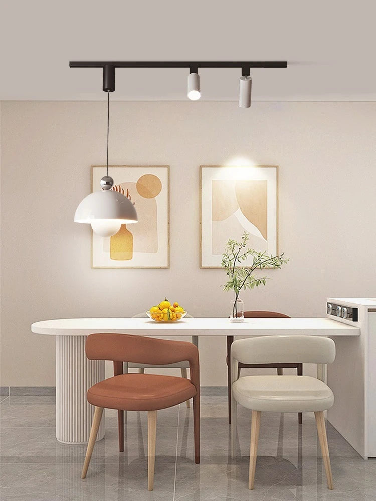 French Style Led Pendant Light Long Strip Spotlight Home Decoration Living Room Bedroom Dining Room Kitchen Lighting Fixtures