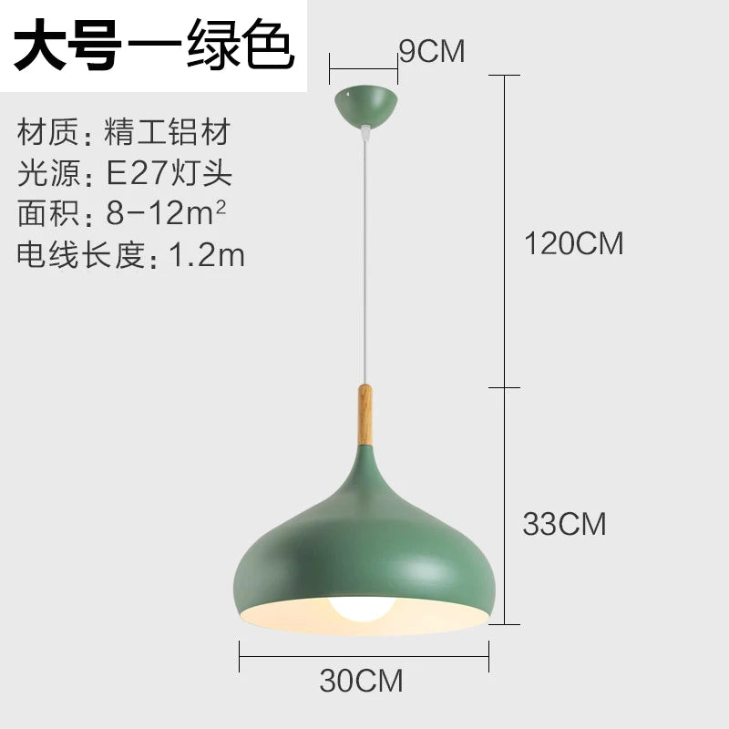 Pendant Lights Retro Industrial Colorful Restaurant Kitchen Home Ceiling Lamps Vintage Hanging Lights Lampshade Decorative Lamps
