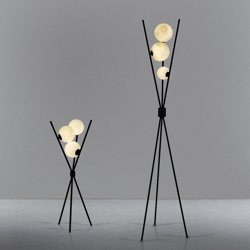 Ball Floor Lamp Living Room Lighting Designer Bedroom Sofa Environment Lamp Internet Celebrity Creative Floor Lamp Desktop Desk