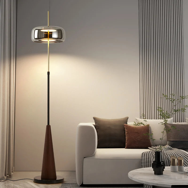 Luxury-simplified floor lamp, living room lamp, bedroom lamp, villa study floor lamp