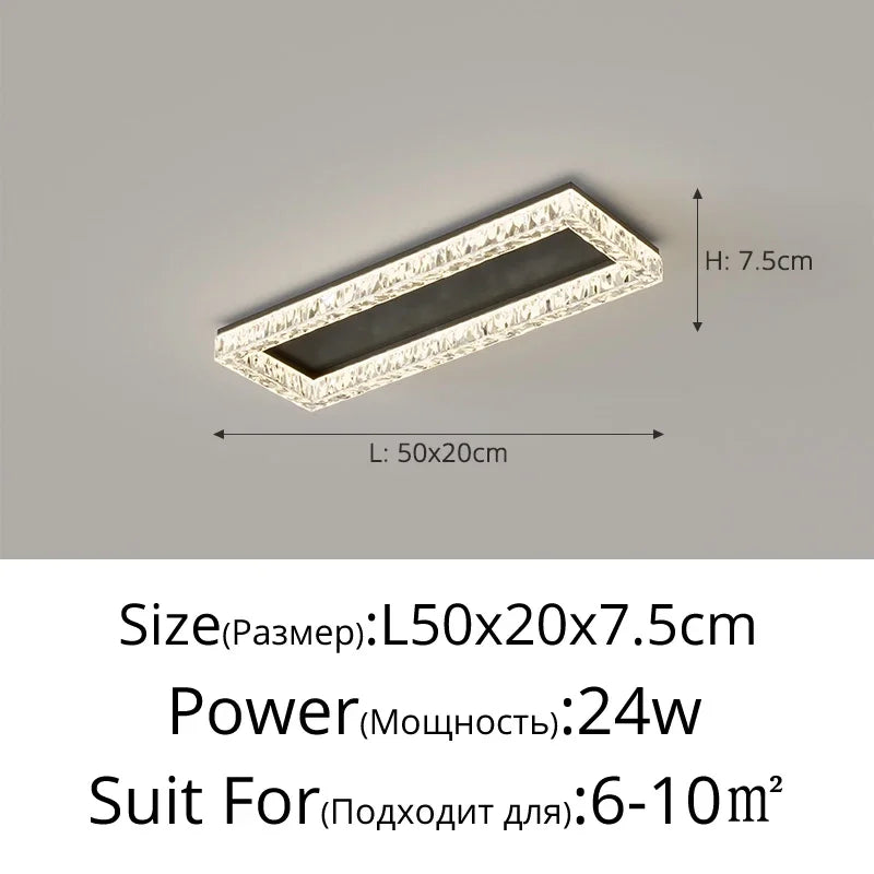Modern Ceiling Chandelier Led Lights Ceiling Lamps for Living Dining Room  Kitchen Bedroom Dimmable Lustre Home Decor Lighting