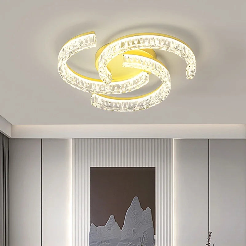 Modern Ceiling Chandelier Led Lights Ceiling Lamps for Living Dining Room  Kitchen Bedroom Dimmable Lustre Home Decor Lighting