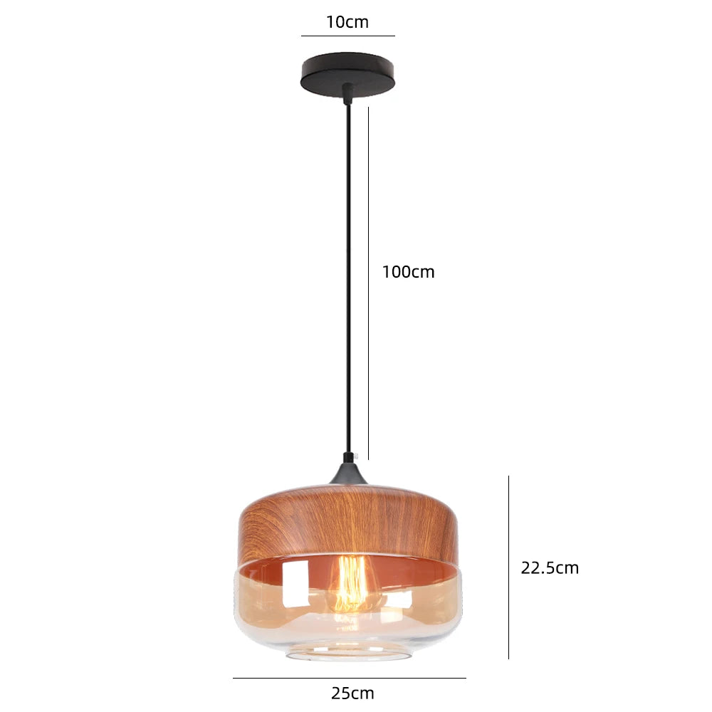 Modern Glass Pendant Lights Kitchen Dining Room Bedside Hanging Lamps For Ceiling Chandelier Restaurant Suspension Luminaire