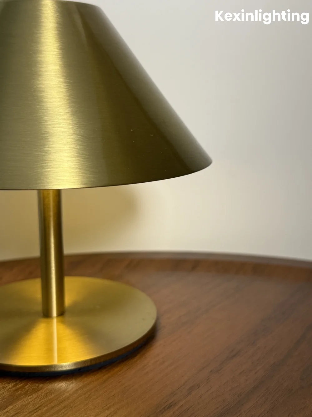 Cordless Touch Table Lamp, 3 Color Temperatures Dimmable LED Desk Lamp, Portable Rechargeable Bedside Lamp for Home Office Decor