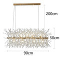 Living room decoration salon bedroom decor dining room Pendant lamp led lights for room indoor Chandelier lighting Chandeliers