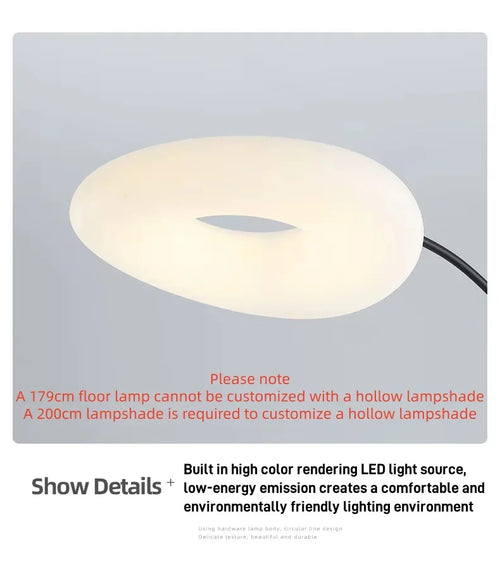 Creative Floor Lamp Modern Minimalist Standing Light Living Room Fishing Lamp Artistic Mood Lamp Bedroom LED Lighting Fixture