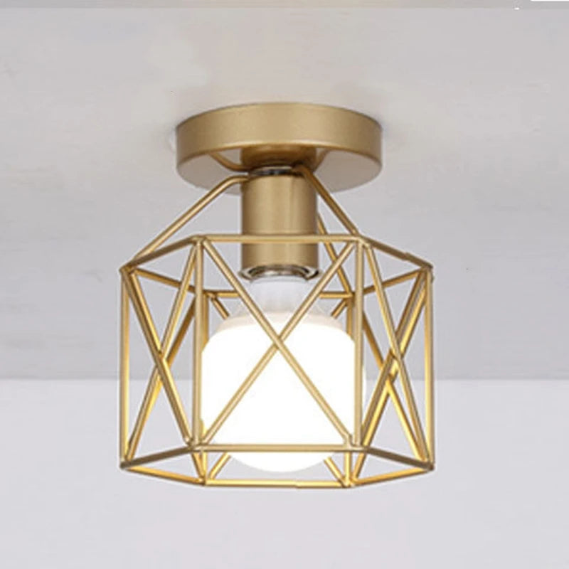 Led Ceiling Light Round Chandelier 110V 220V Mini Ceiling Lamp Indoor Lighting For Kitchen Bedroom Living Room Bathroom