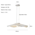Modern Simple Fabric Led Pendant Lights Dining Room Nordic Chandelier Lamp Bar Hanging Lamp Home Decor Dimmable Light Lamparas