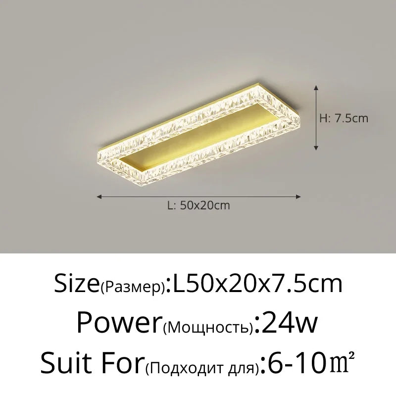 Modern Ceiling Chandelier Led Lights Ceiling Lamps for Living Dining Room  Kitchen Bedroom Dimmable Lustre Home Decor Lighting