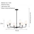 Retro Simple Led Pendant Lights for Living Dining Room Food Tables Kitchen Designer Chandelier Home Decor Lusters Luminaires