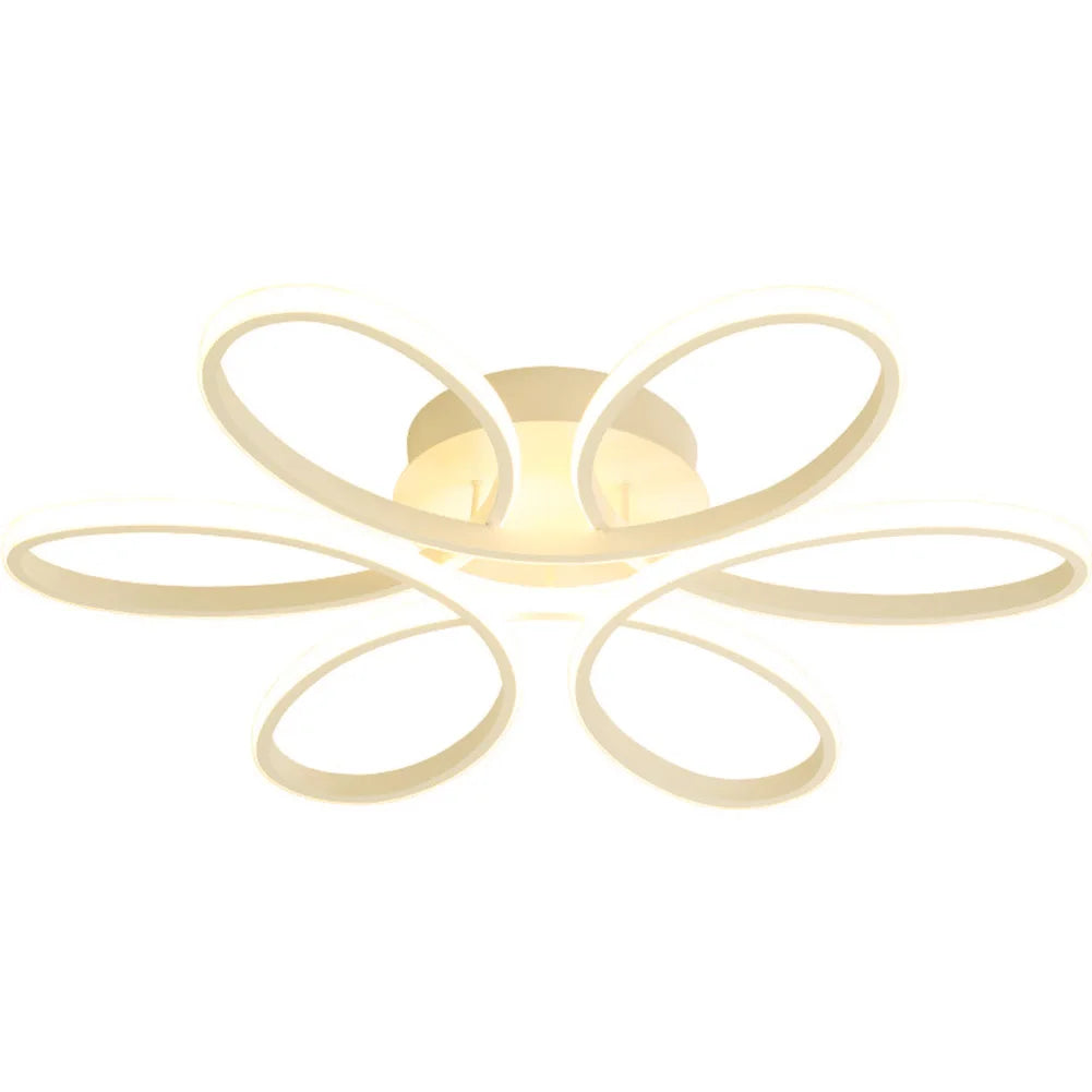 Flush Mount Lamp Three Colors LED Surface Mounted Ceiling Lamp Super Bright Household LED Chandelier Eye Care Home Decor Fixture