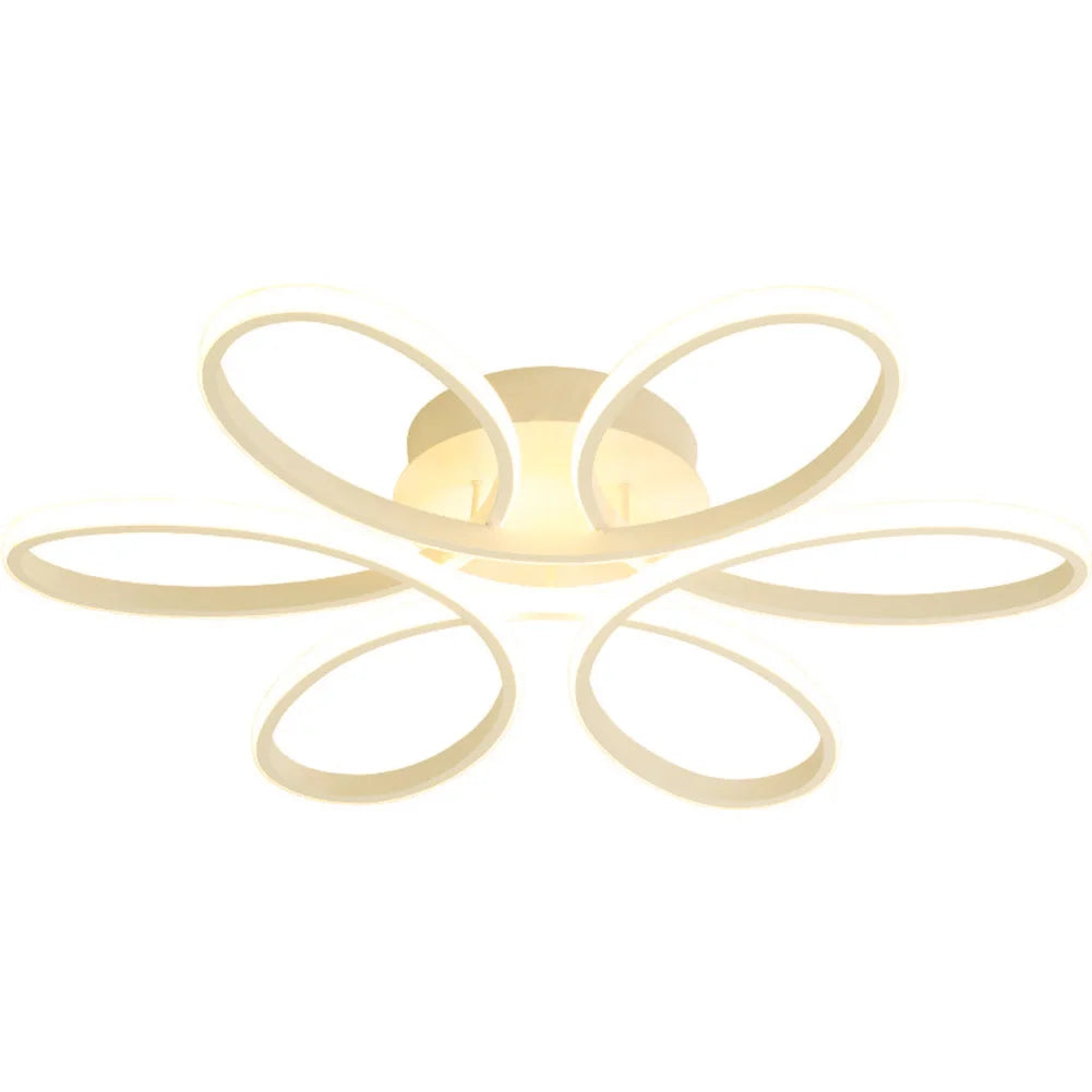 Flush Mount Lamp Three Colors LED Surface Mounted Ceiling Lamp Super Bright Household LED Chandelier Eye Care Home Decor Fixture