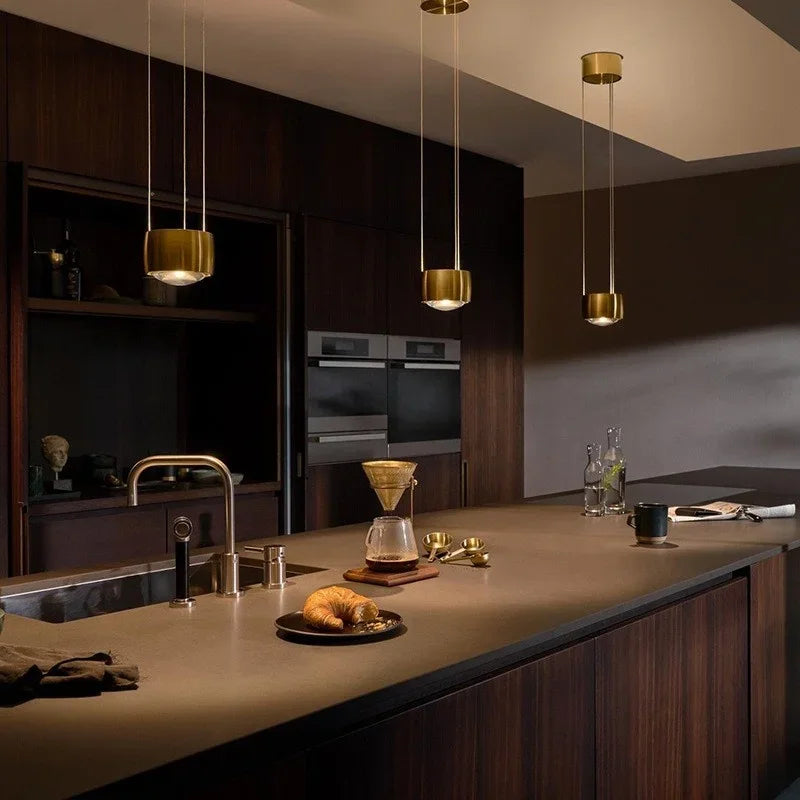 Modern Adjustable Hanging Suspension Pendant Light for Kitchen Island Dining Room Bar Table Bedroom Bedside LED Lighting Lustre