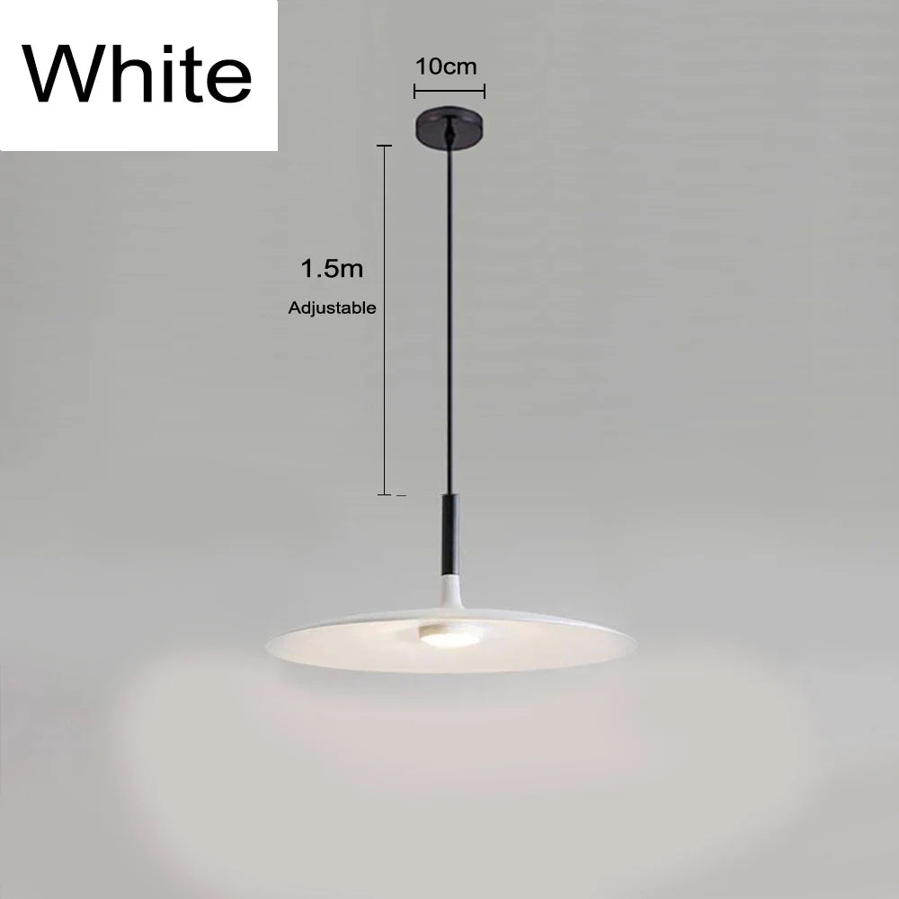 Postmodern Restaurant UFO Pendant Light Living Room Industrial Style Minimalist Designer Pendant Light