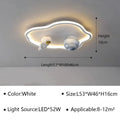 kids ceiling light creative led moon Astronaut Light Fantastic Eye Care living room bedroom girl lamp kaiwayi Princess light