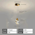 Luxury Pendant Lights For Dining Living Room Bedroom Bedside Kitchen Cafe Bar Indoor Decor LED Crystal Hanging Ceiling Lamps