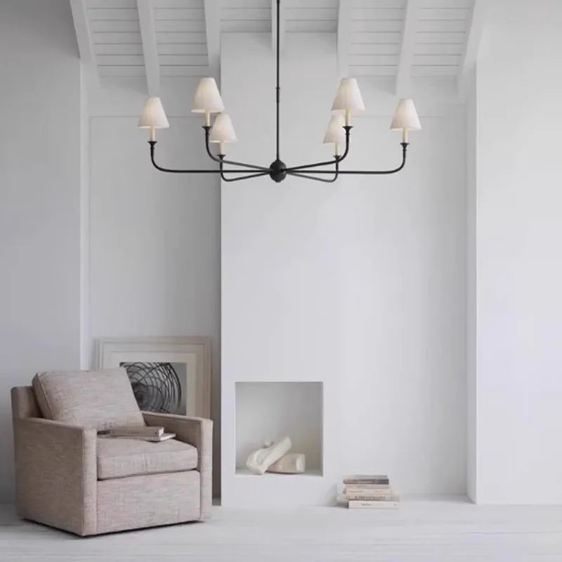 Retro Simple Led Pendant Lights for Living Dining Room Food Tables Kitchen Designer Chandelier Home Decor Lusters Luminaires