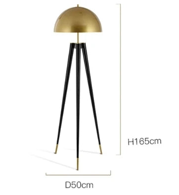 Postmodern Floor Lamp Led Mushroom Floor Lamps For Living Room Bedroom Nordic Home Decor Designer Simple Tripod Standing Lamp