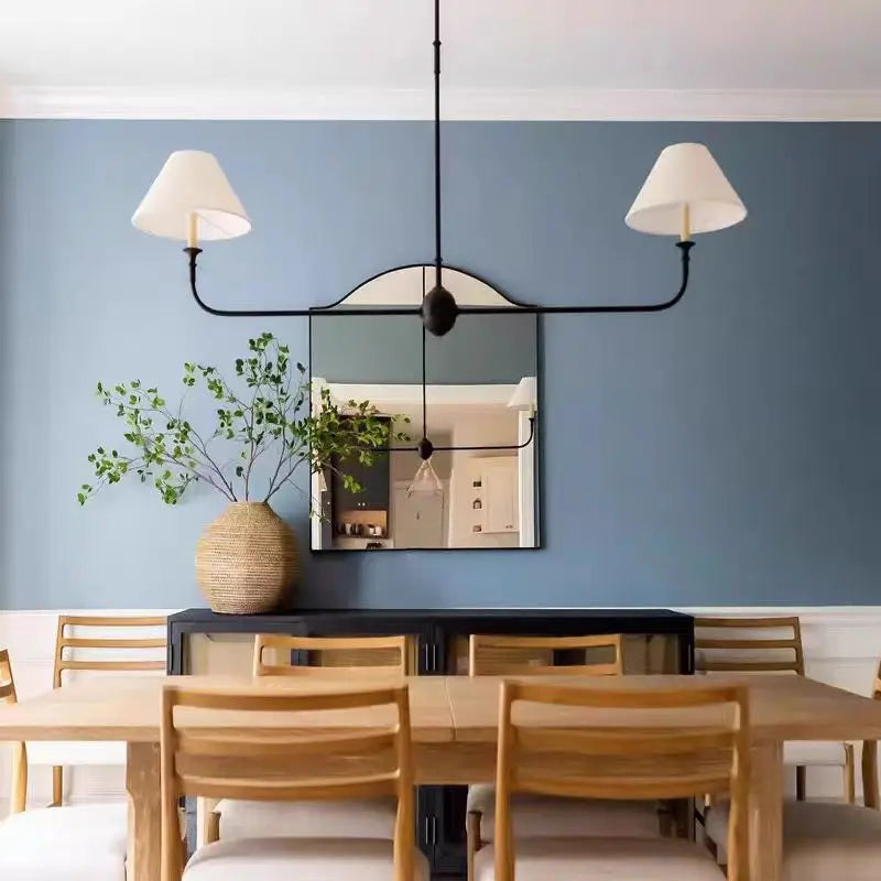 Retro Simple Led Pendant Lights for Living Dining Room Food Tables Kitchen Designer Chandelier Home Decor Lusters Luminaires
