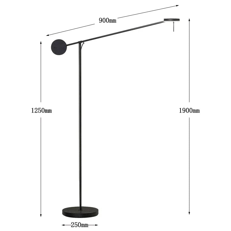 Creative Led Chandelier Black Lustre Adjustable Indoor Lights Bedroom Hanging Lamp Living Room Dining Room Lighting Fixtures