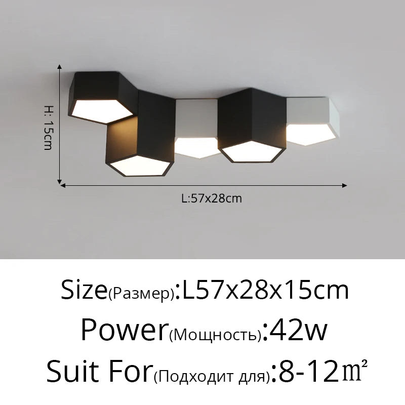 Nordic Surface Mounted LED Ceiling Lights Tube Lights Bedroom Lighting Fixtures Round Modern Hallway Lights Corridor Lamp Decor