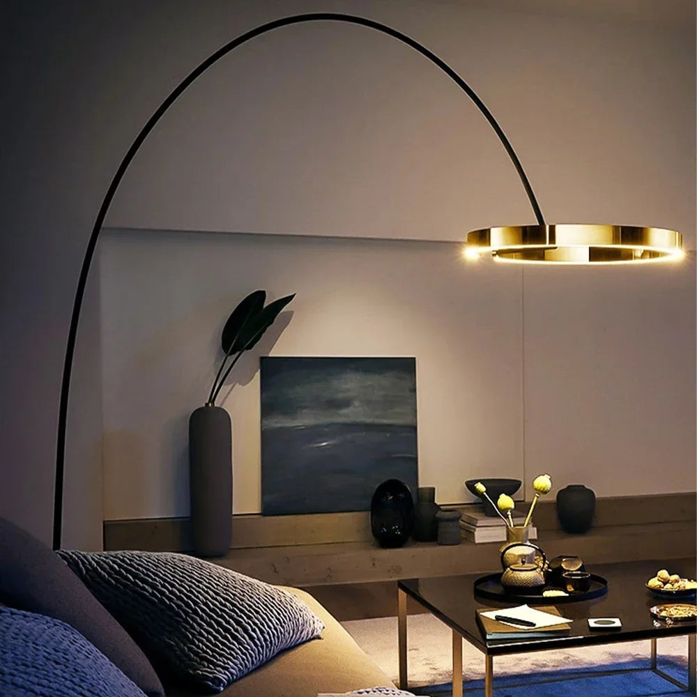 Modern Simple Lifting Floor Fishing Lamps Hotel Living Room Dining Room Floor Table Lamp Bedroom LED Floor Light Lustre Fixtures