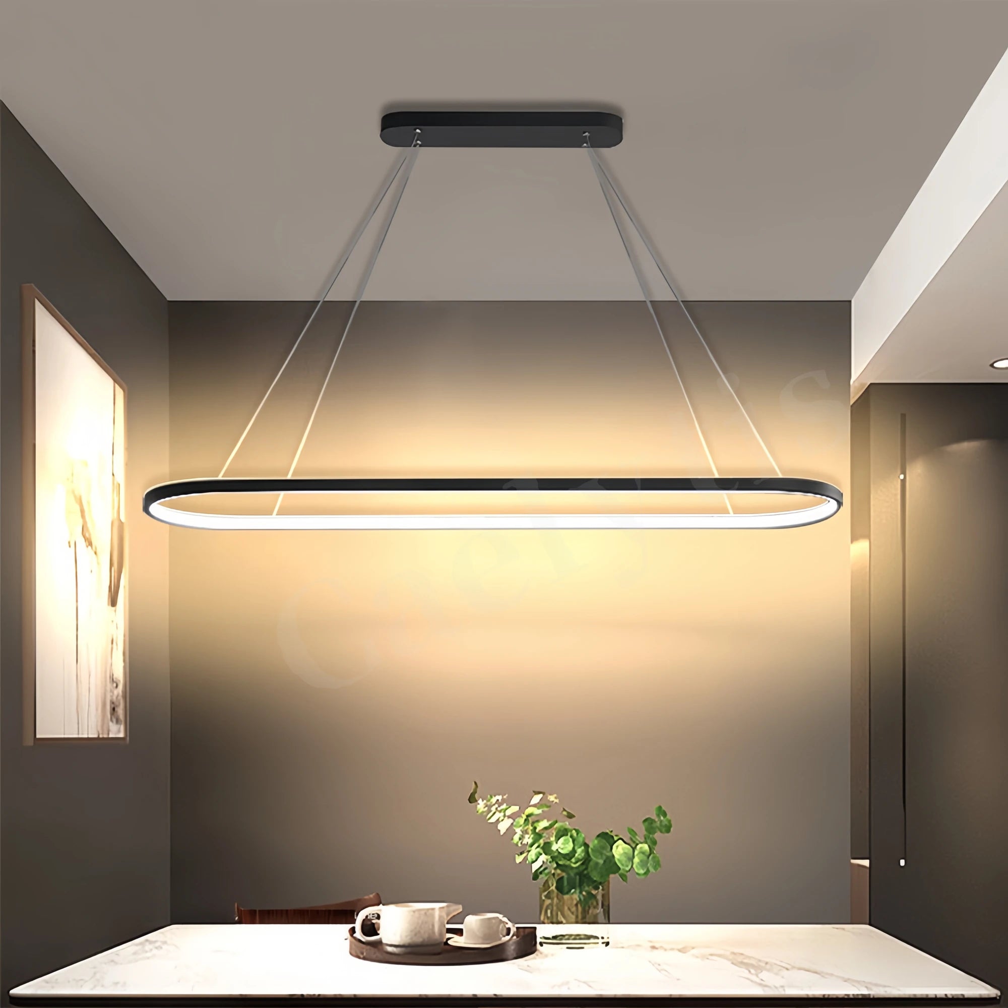 Modern LED Pendant Light Chandelier Living Dining Room Island Hanging Lights Restaurant Kitchen Bar Office Home Decoration Lamps
