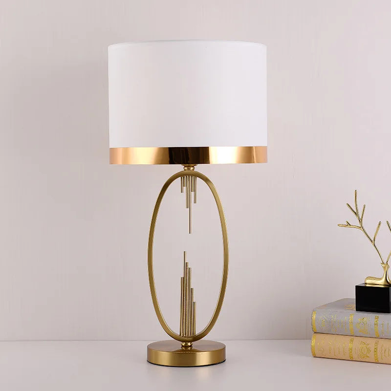 American Table Lamp Modern Simple Study Creative Desk Lamp European Living Room Bedroom Bedside Decorative Desk Lamp