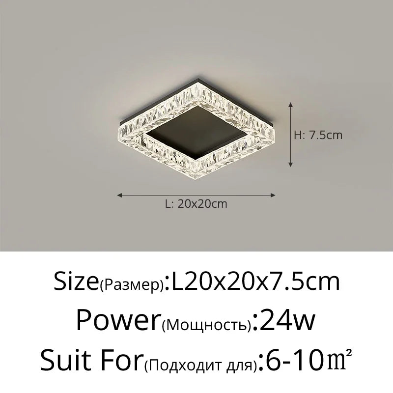 Modern Ceiling Chandelier Led Lights Ceiling Lamps for Living Dining Room  Kitchen Bedroom Dimmable Lustre Home Decor Lighting