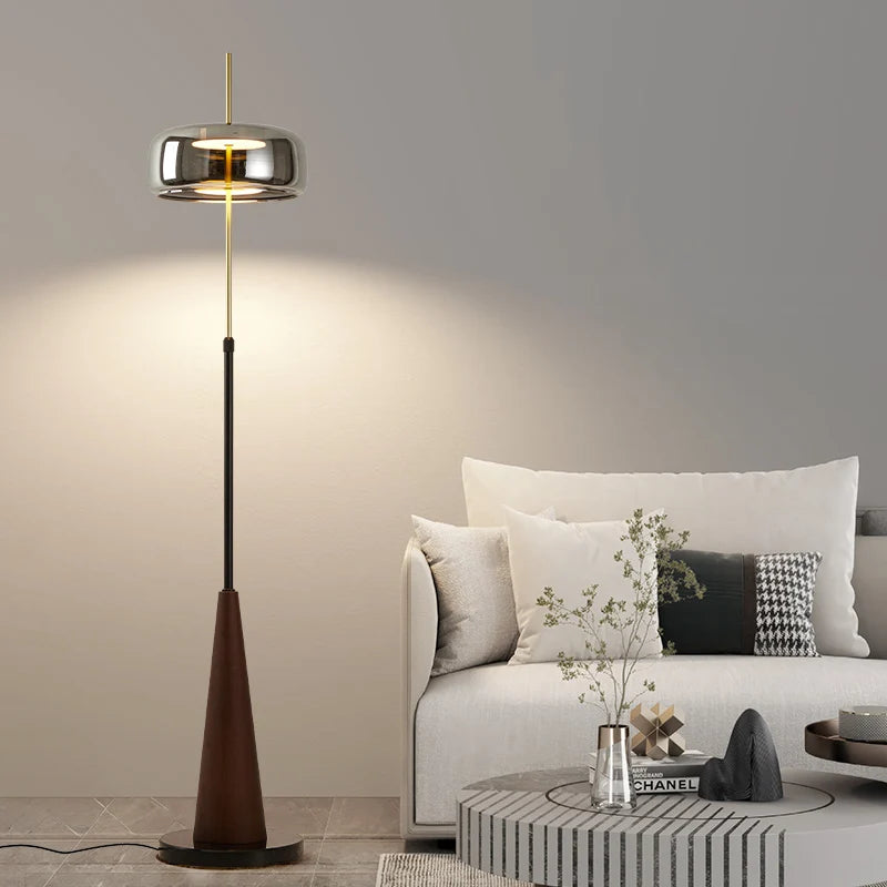Luxury-simplified floor lamp, living room lamp, bedroom lamp, villa study floor lamp