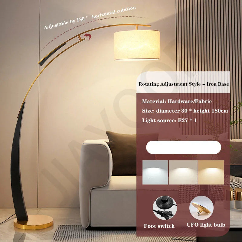Floor Lamp Lights Bedside Lamp Home And Decoration Decoration For Bedroom Floor Lamp Living Room Led Light Stand Mood Light