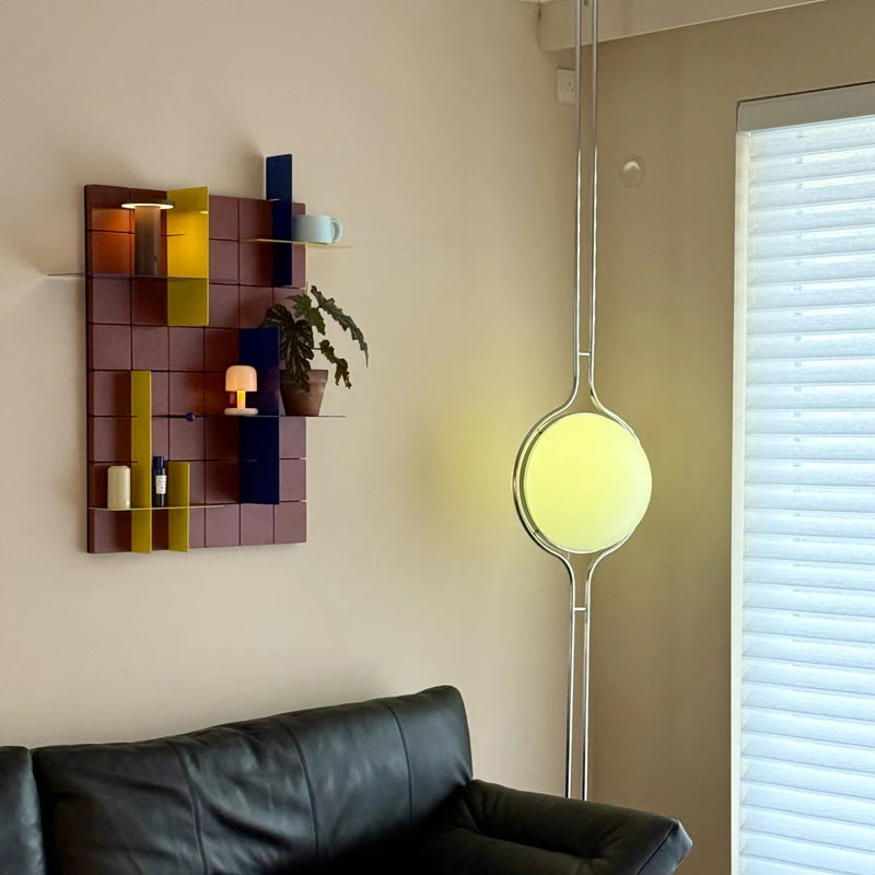 Floor Lamp Nordic Art Bauhaus Medieval Living Room Lamp Bedroom Bedside Lamp High-End Decorative Standing Lamp Mood Light LED