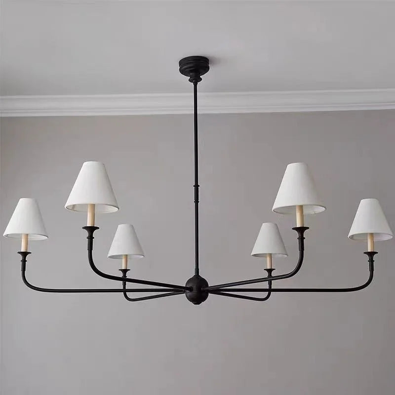 Retro Simple Led Pendant Lights for Living Dining Room Food Tables Kitchen Designer Chandelier Home Decor Lusters Luminaires