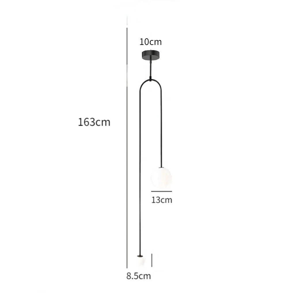 Modern Pendant Lighting for Bedroom Bedside Entrance Ceiling Hanging Lamp Bathroom Double Head Chandelier Decoration Lights